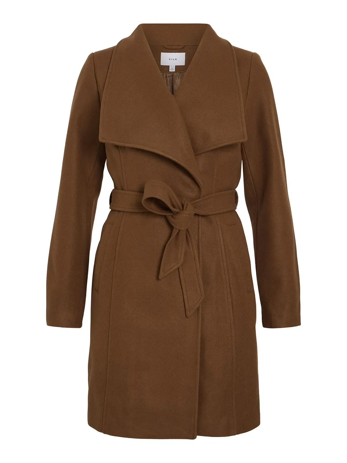 Пальто Vila С поясом, фото №1