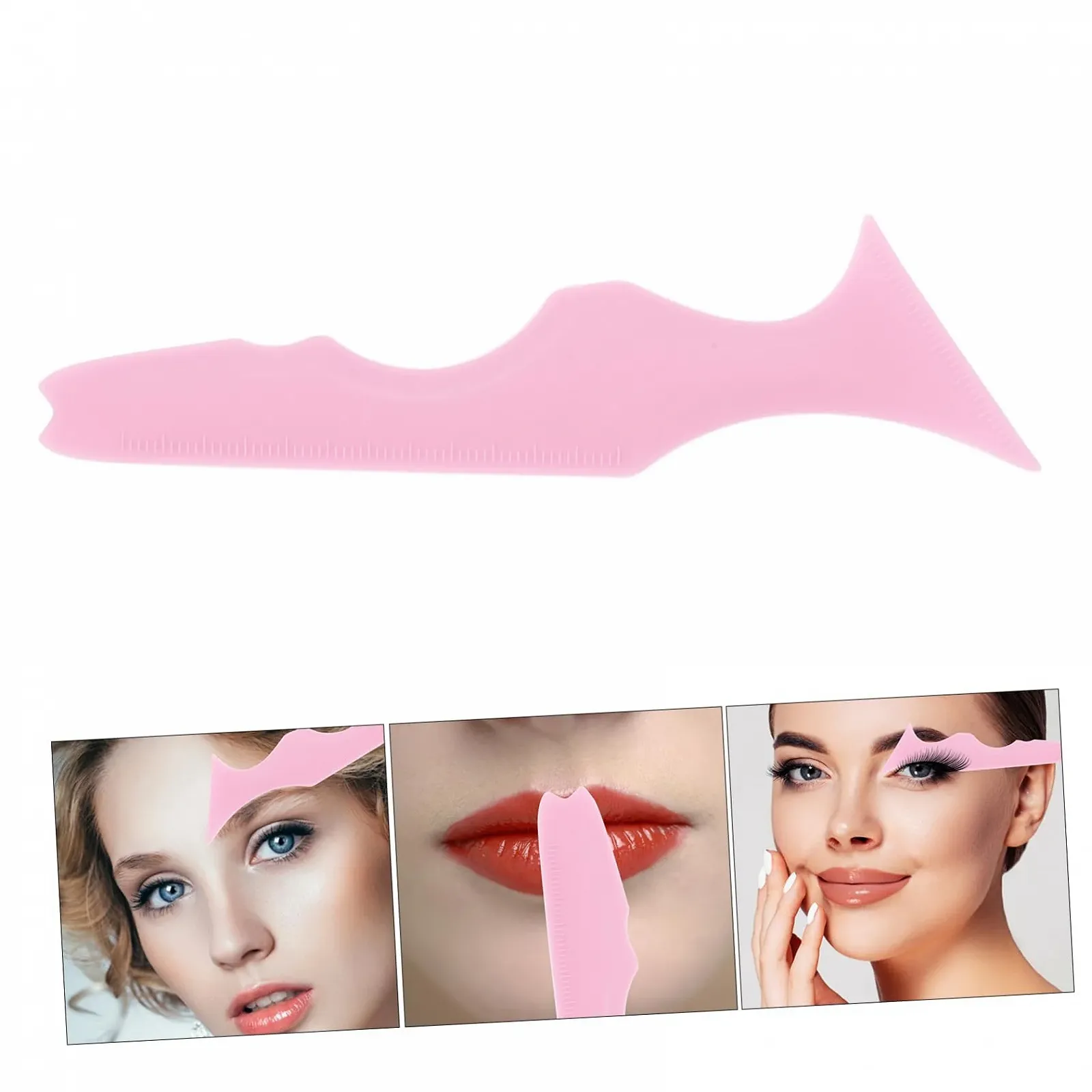 Инструмент для макияжа Ipetboom Силиконовый трафарет для глаз многоразового использования для стрелок, ресниц, помады и бровей., фото №6