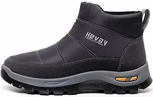 Чоловічі зимові черевики на блискавці GILKUO з теплою підкладкою synthetic.ua - Фото 1