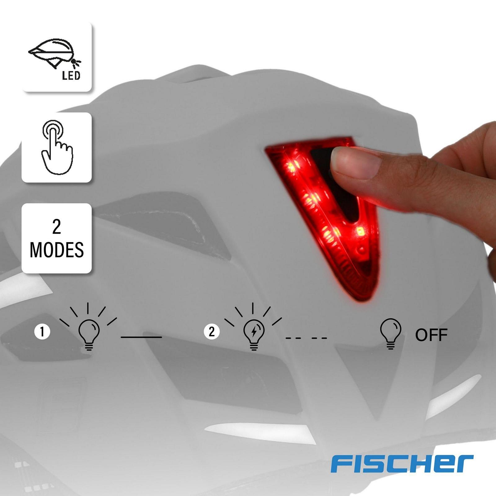 Шлем Fischer Urban Plus с LED подсветкой, фото №5