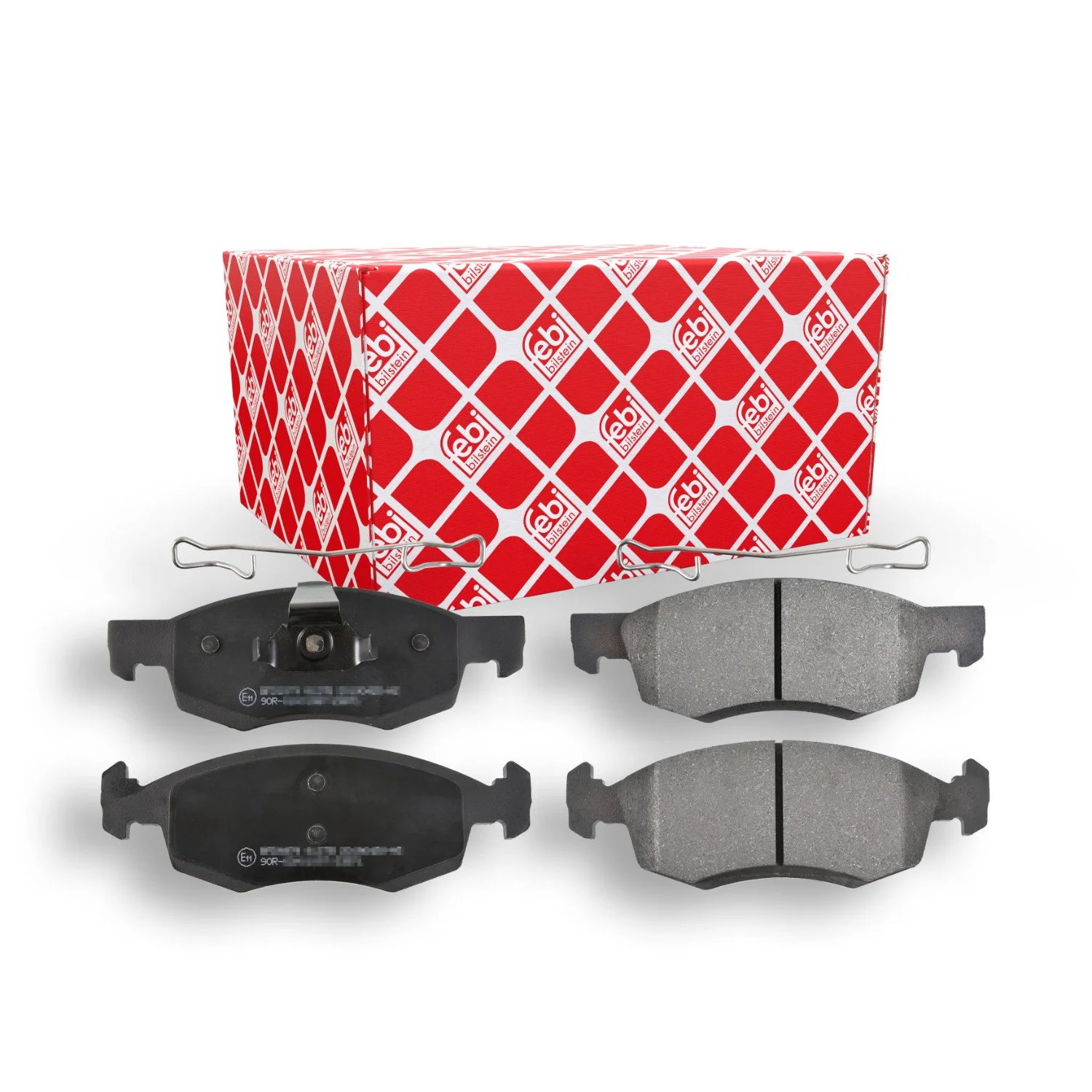Комплект гальмівних колодок, дискове гальмо FEBI BILSTEIN 16750 для NISSAN RENAULT DACIA, фото №1