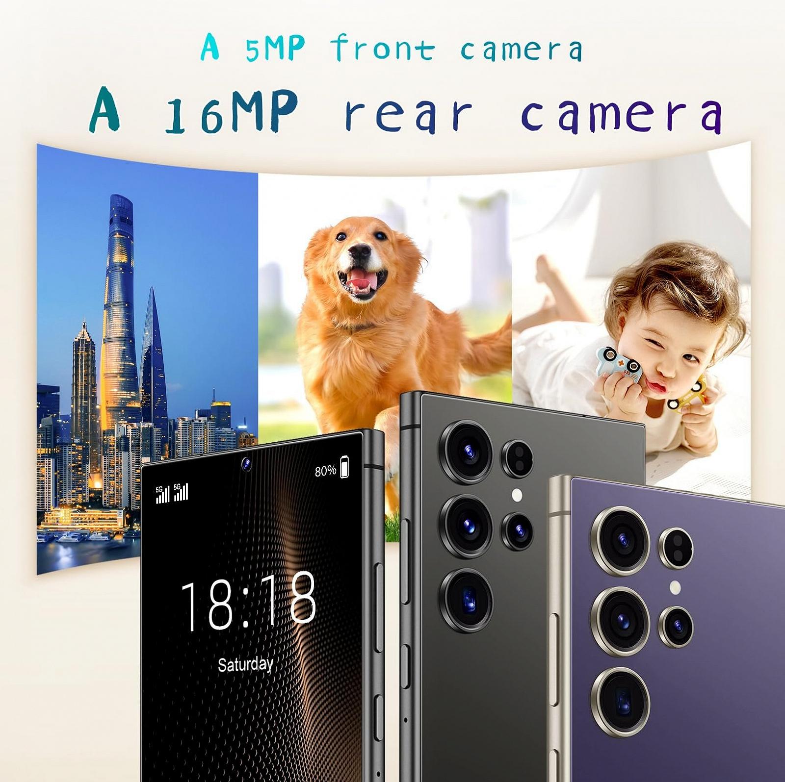 Смартфон 4Green 6.75 дюймов 3GB RAM + 64GB ROM 4G LTE 5MP + 16MP Dual SIM Metal Frame Пурпурный, фото №6