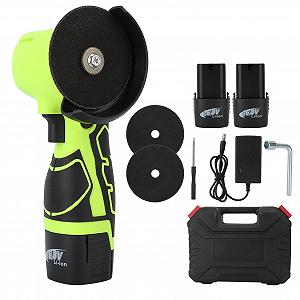 Купить Аккумуляторная Угловая Шлифмашина Mini 2 Батареи 12 V Бессчеточный Двигатель (550 Вт Диаметр Диска 75 мм, в Коробке) Зеленый - Фото 1 Аккумуляторная Угловая Шлифмашина Mini 2 Батареи 12 V Бессчеточный Двигатель (550 Вт Диаметр Диска 75 мм, в Коробке) Зеленый - Фото 1