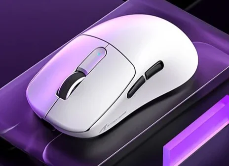 Игровая мышка Attack Shark V5 White PAW3950MAX 42K DPI 8000Гц 750IPS 50G, фото №10