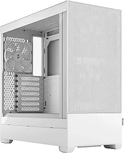 Корпус Fractal Design Pop Air / без БП / ATX, mATX, Mini-ITX / Midi-Tower / 3x120mm ARGB / Glass / USB 2.0 / White - Фото 1