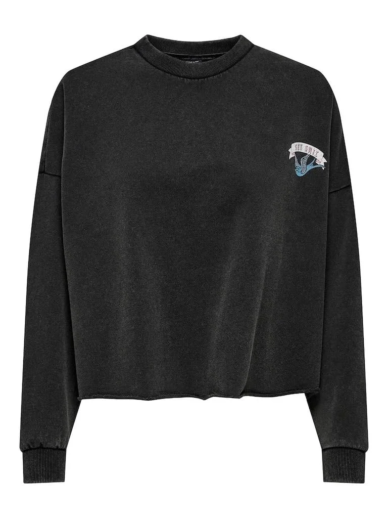 Женская Толстовка ONLY Onllucinda L/S Sailor O-Neck Box SWT, фото №1 Женская Толстовка ONLY Onllucinda L/S Sailor O-Neck Box SWT, фото №1