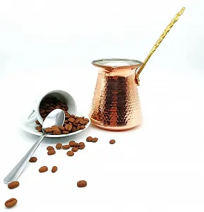 Турка LEO Design для турецької кави, грецька арабська кавоварка, товста 3 мм, на 2-8 чашок (4 чашки) synthetic.ua - Фото 1