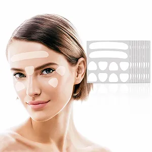 Патчи для лица против морщин (100 шт.) Прозрачные полоски для удаления морщин - Фото 1