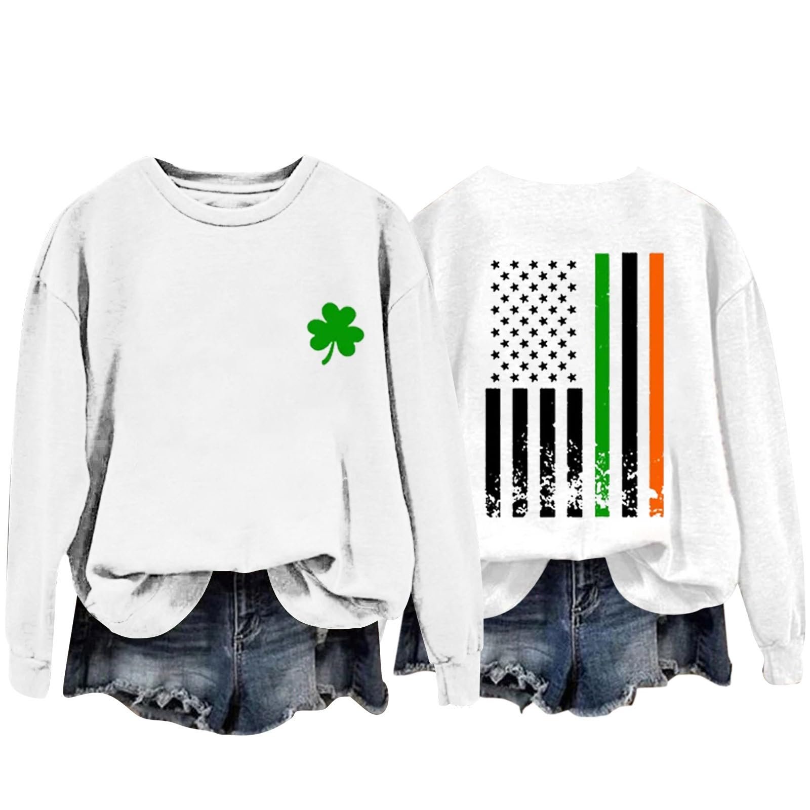 Женская толстовка Generisch Свободный крой Мягкий пуловер Осенняя модная праздничная одежда Женская одежда в стиле пэчворк на Хэллоуин Толстовка с длинными рукавами и карманом, фото №2