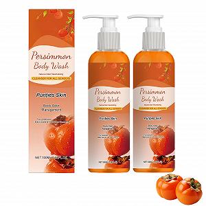 Гель для душу Persimmon з екстрактом хурми для чоловіків та жінок 2 x 200 мл - Фото 1