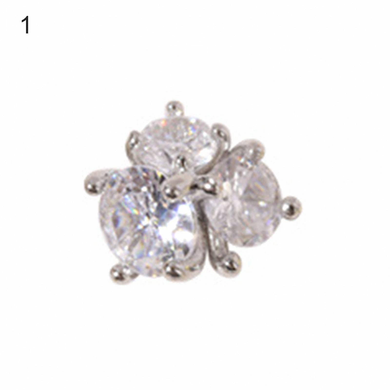 Прикраса для нігтів Бантик Морська зірка Самоцвіти Перли для нігтів #6, фото №3