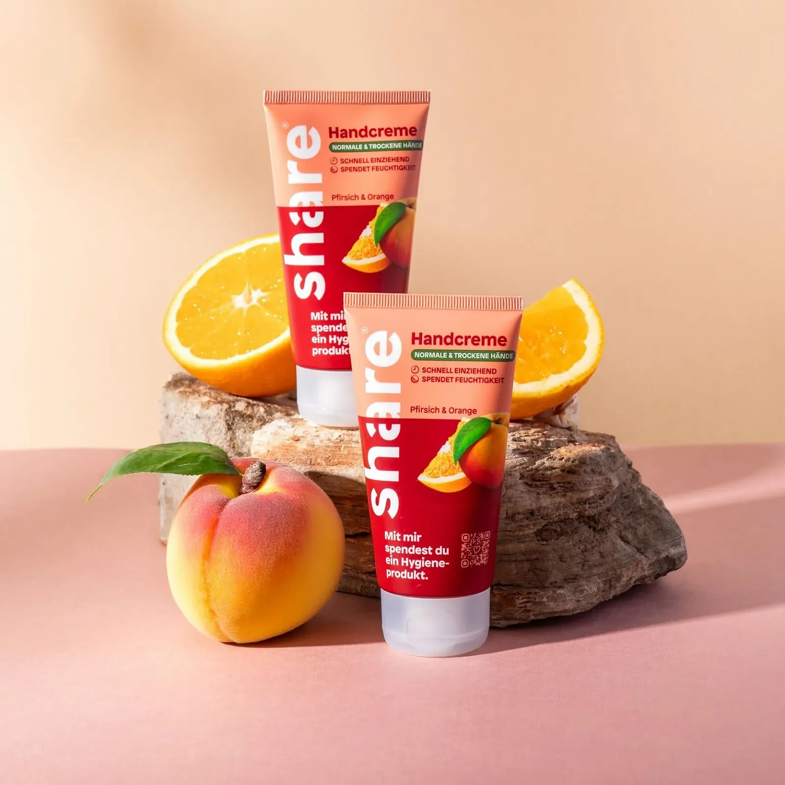 Крем для рук share Персик та Апельсин 10 x 75 мл, фото №2 Крем для рук share Персик та Апельсин 10 x 75 мл, фото №2