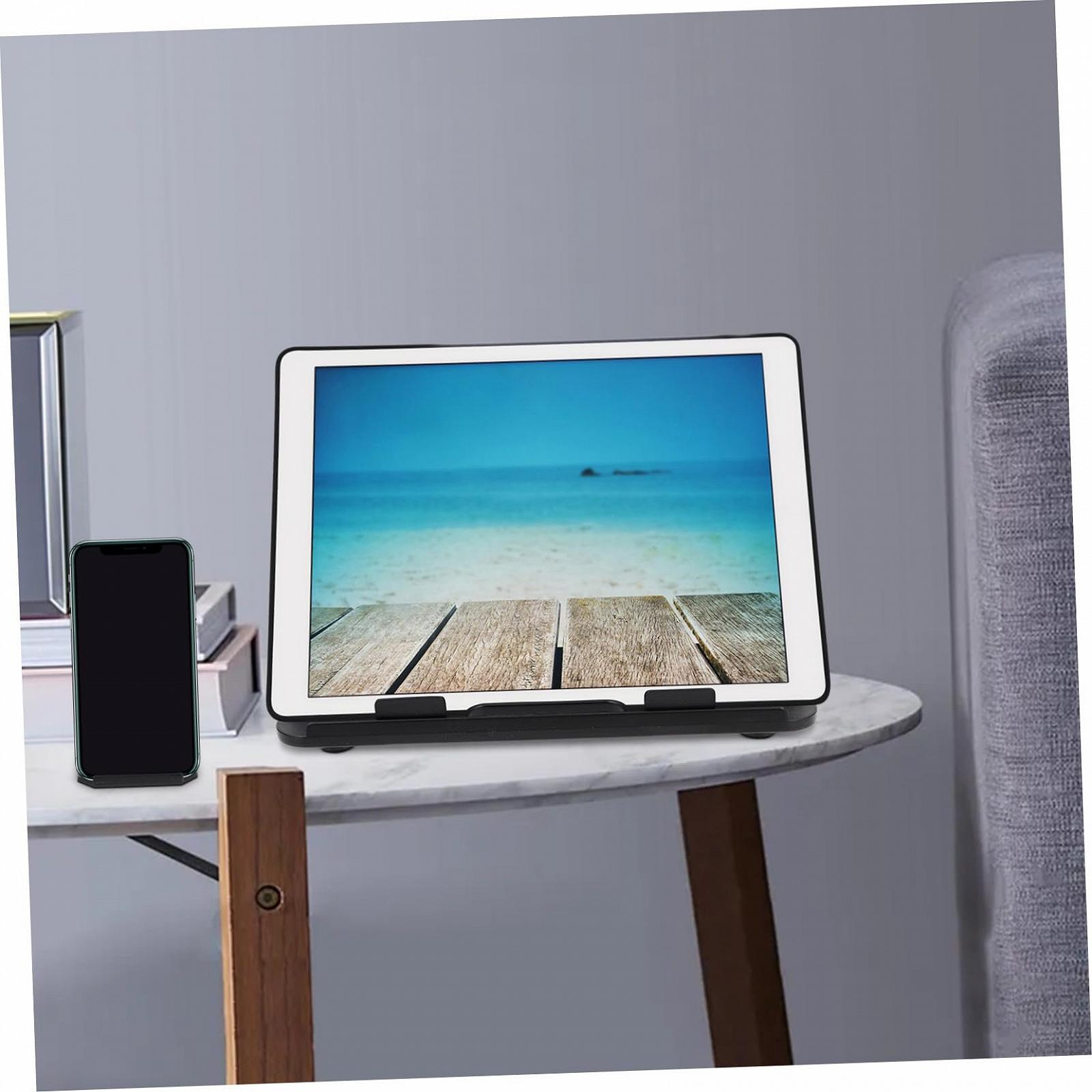 Підставка для ноутбука складана з обертовим тримачем з міцного ABS, мобільна, фото №5 Підставка для ноутбука складана з обертовим тримачем з міцного ABS, мобільна, фото №5