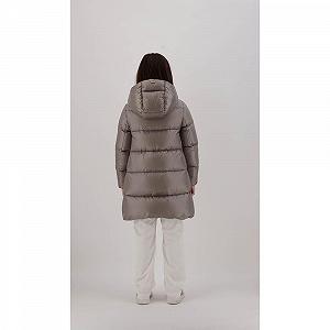 Куртка HERNO KIDS A-силуэта Nylon Ultralight 8 лет, бежевый synthetic.ua - Фото 1