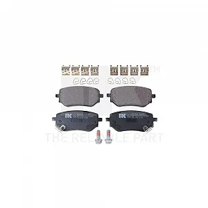 Комплект гальмівних колодок дискового гальма NK 2233100 для MERCEDES-BENZ задня вісь - Фото 1