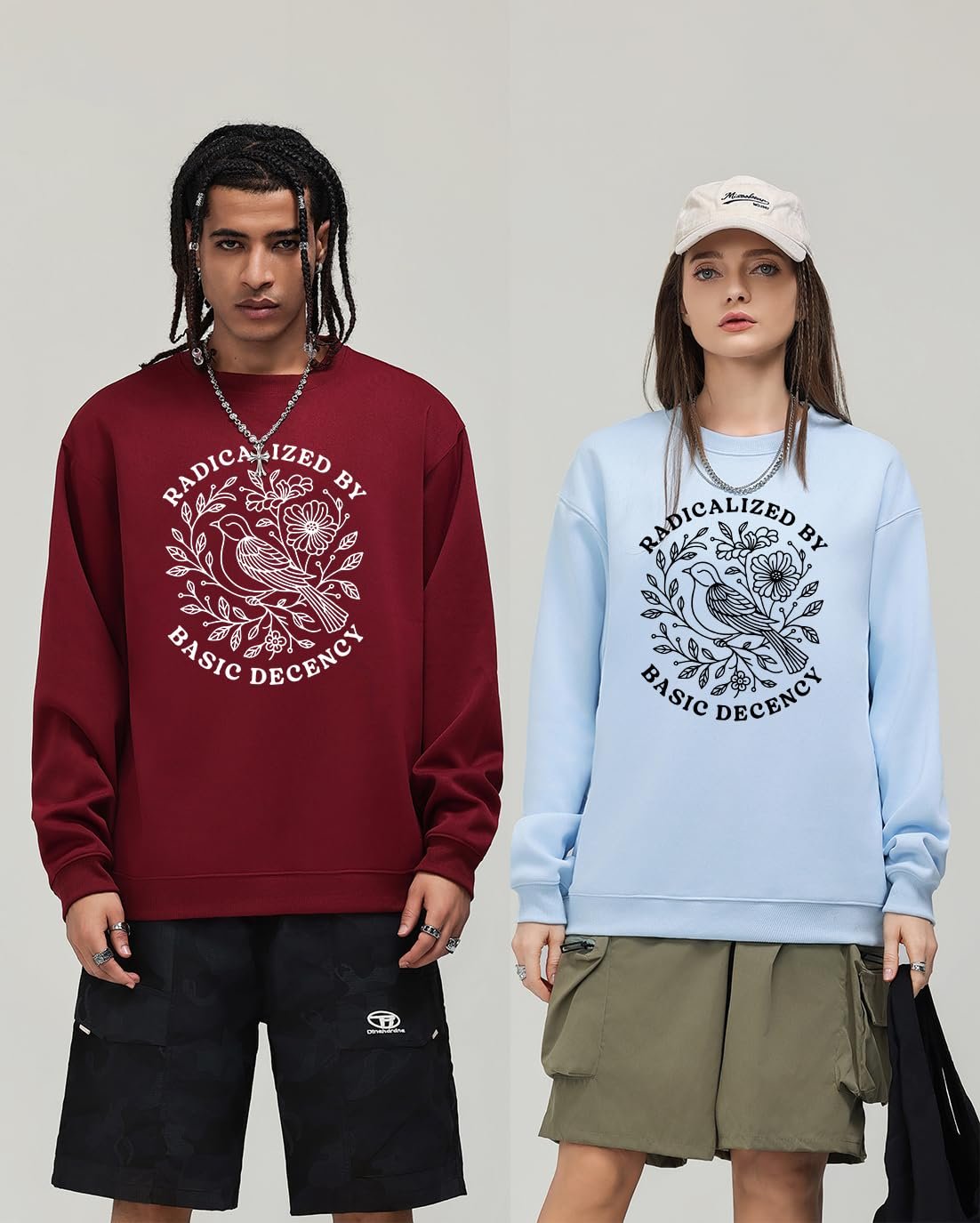 Толстовка Radicalized By Basic Decency, фото №3