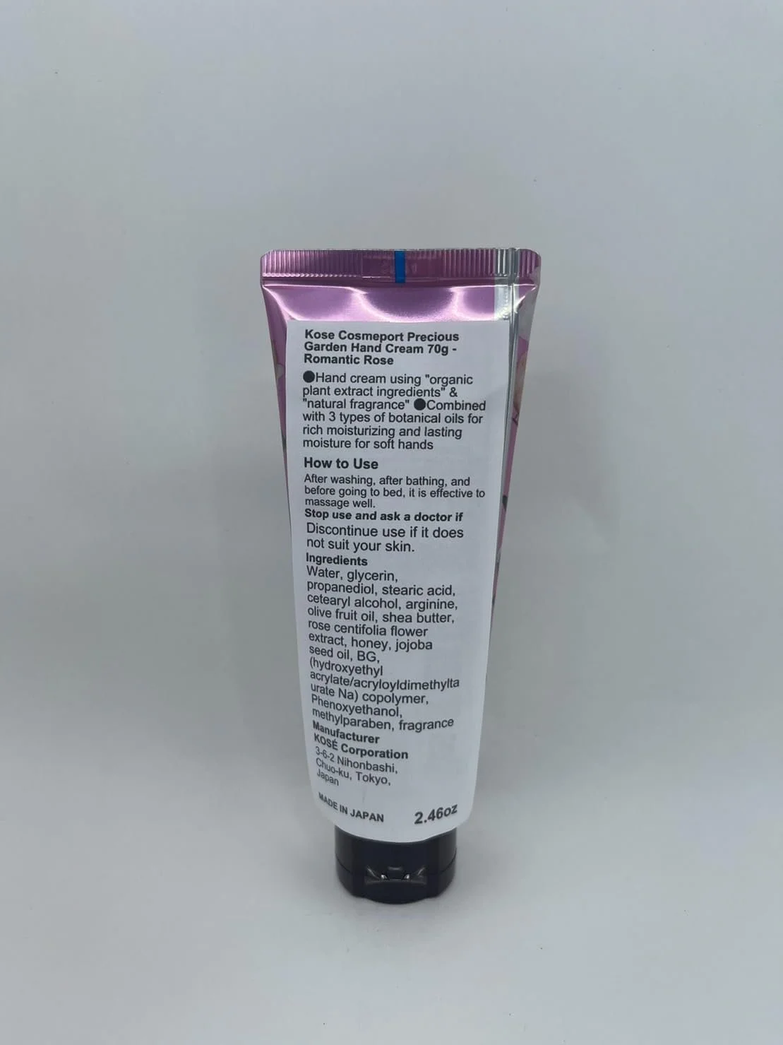 Крем для рук Kose Cosmeport Precious Garden 70 г - Romantic Rose, фото №2