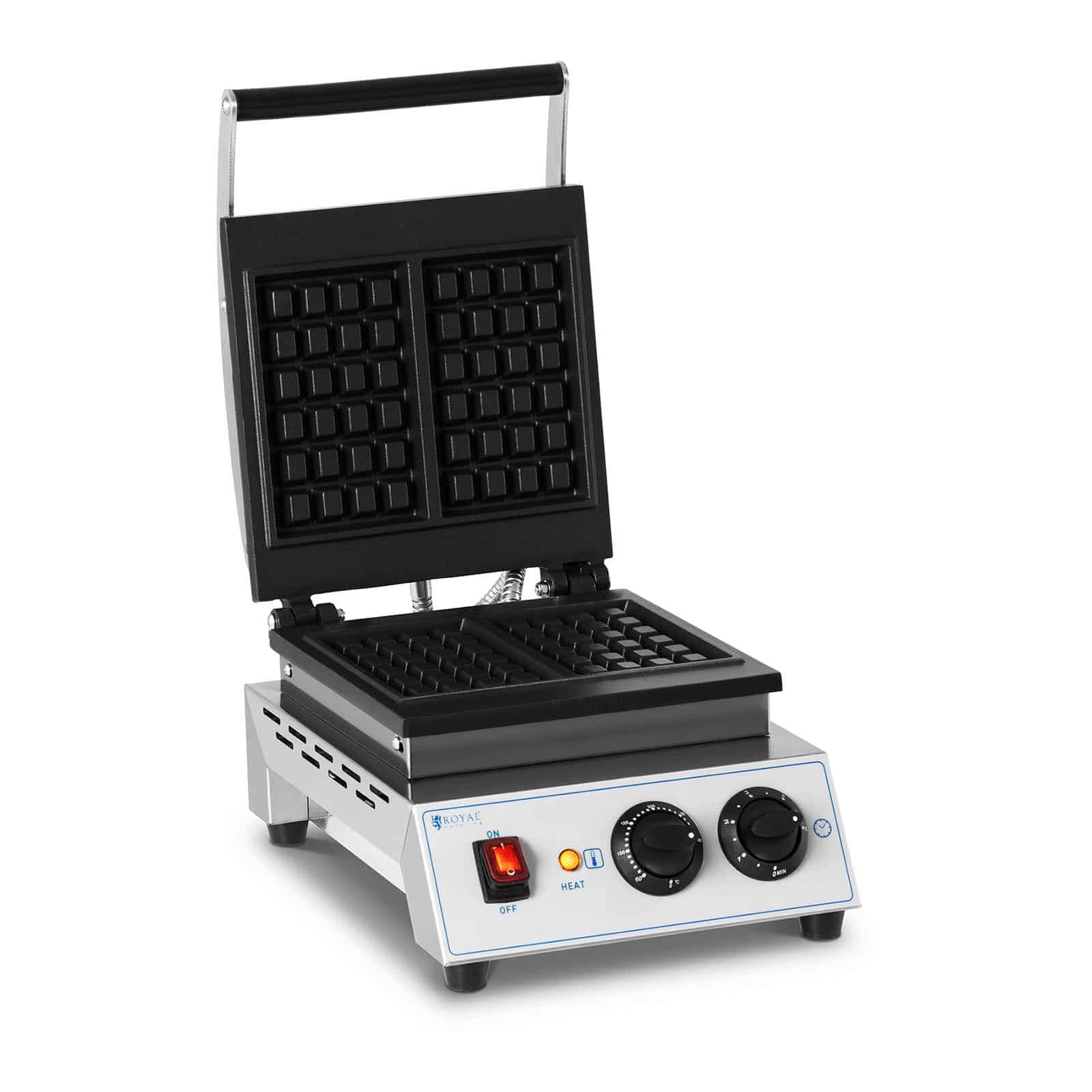 Вафельница Royal Catering RC-WMS01, прямоугольная, 1500 Вт, для бельгийских вафель, фото №1
