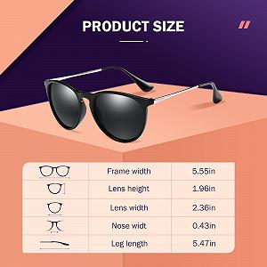 Сонцезахисні окуляри Жіночі Поляризовані Ретро Круглі UV400 synthetic.ua - Фото 1