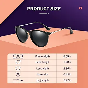 Сонцезахисні окуляри Жіночі Поляризовані Ретро Круглі UV400 synthetic.ua - Фото 1