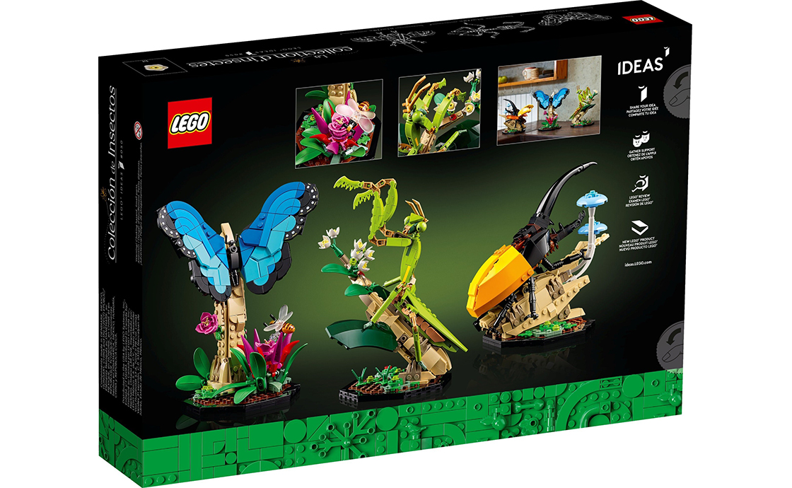Конструктор Лего LEGO Ideas Коллекция насекомых (21342), фото №3