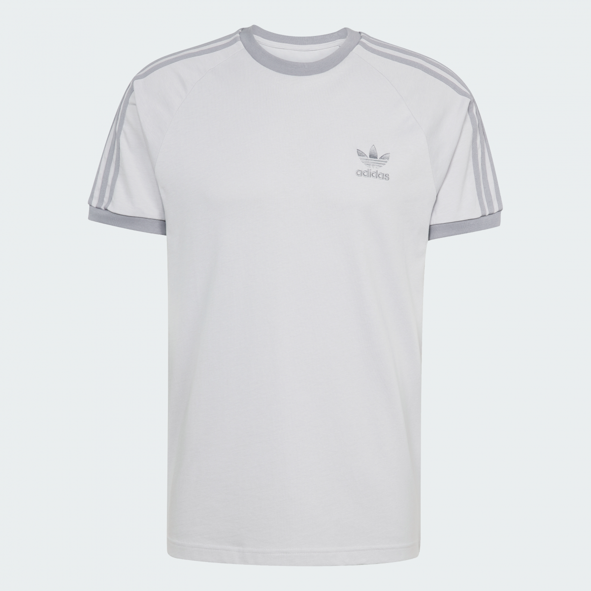Футболка Adidas 3-STRIPES TEE JN7016 Серая L, фото №5