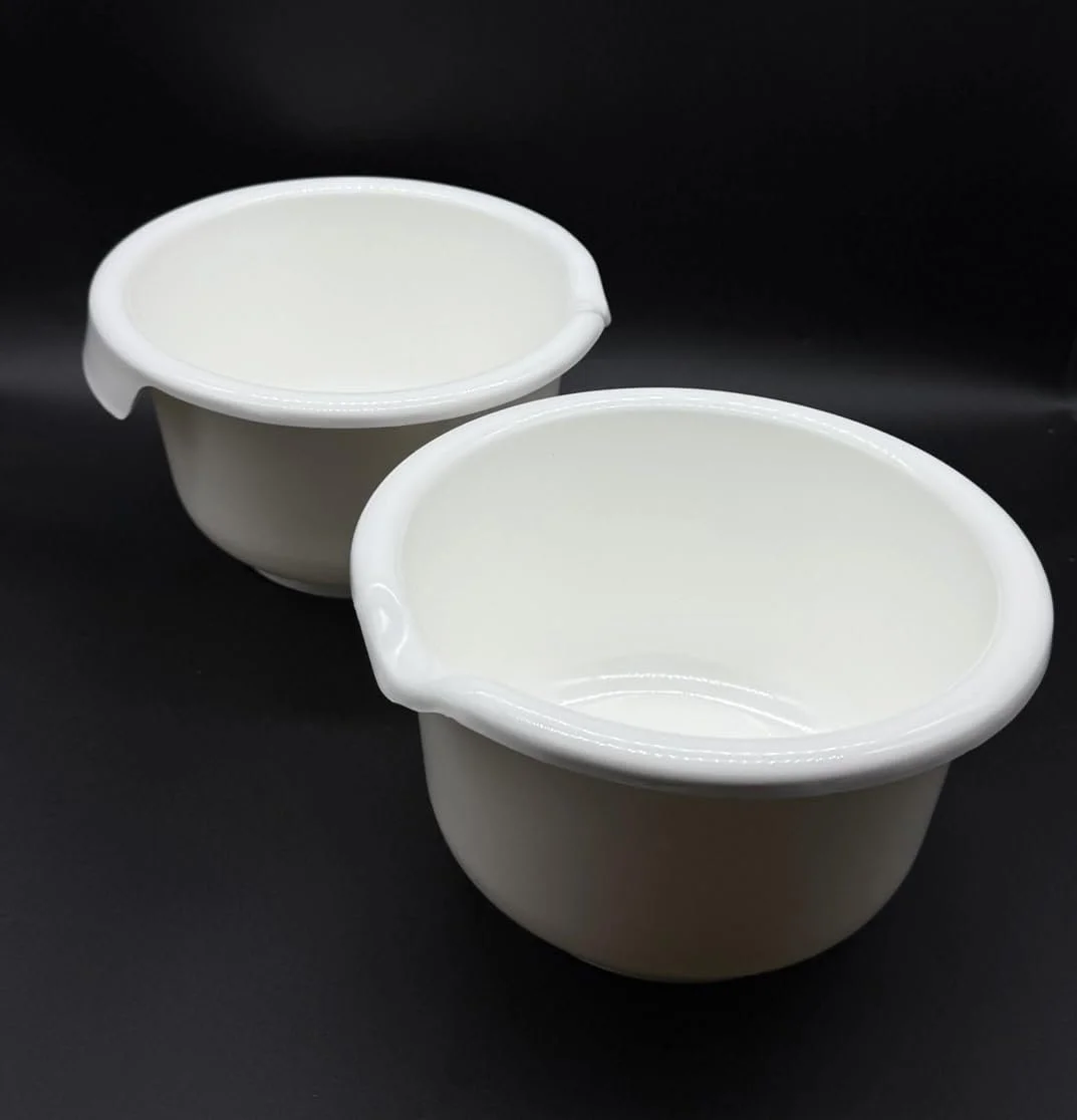 Набор мисок для смешивания Kimmel 2.5 L 2 шт White, фото №1 Набор мисок для смешивания Kimmel 2.5 L 2 шт White, фото №1