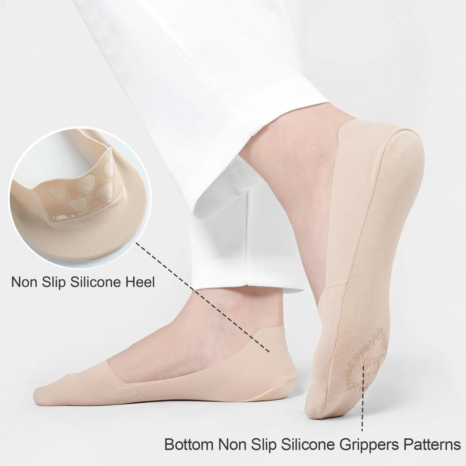 Женские носки-следки, фото №4