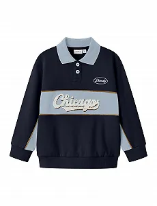 Поло NAME IT Для хлопчиків Nmmlucan LS Nreg Sweat Polo Unb - Фото 1