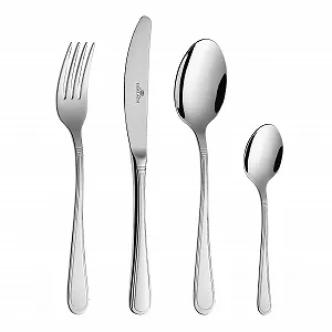 Купить Набор столовых приборов Gerlach Antica на 6 персон (нож, вилка, ложка, чайная ложка), нержавеющая сталь, 24 шт. - Фото 1 Набор столовых приборов Gerlach Antica на 6 персон (нож, вилка, ложка, чайная ложка), нержавеющая сталь, 24 шт. - Фото 1