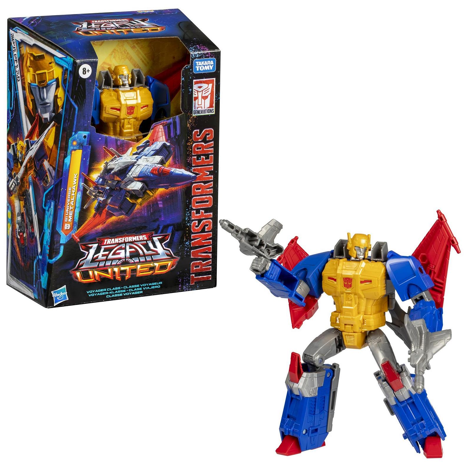 Фігурка Transformers Legacy United Voyager Class Super God Masterforce Metalhawk, фото №3