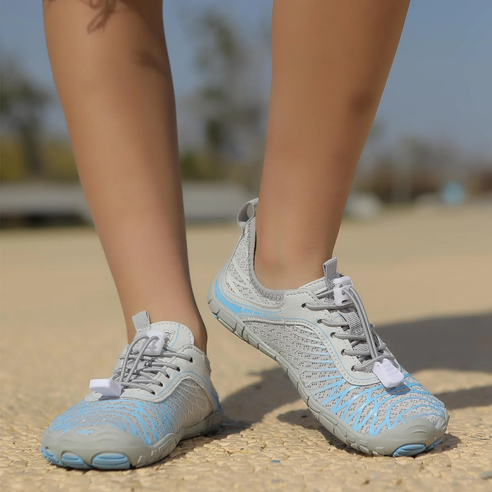 Босоножки Детские босоножки для мальчиков и девочек, быстросохнущие водные туфли, легкие мягкие пляжные туфли, дышащие туфли для купания, нескользящие туристические туфли, размер 25-35 EU, фото №2