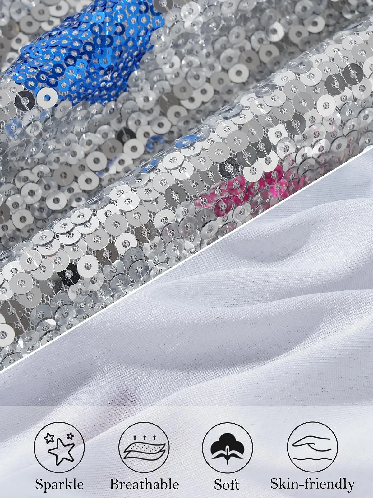 Блискуча куртка NEAWEALY для дівчат, дитяча куртка-бомбер з блискавкою та кишенями, фото №5 Блискуча куртка NEAWEALY для дівчат, дитяча куртка-бомбер з блискавкою та кишенями, фото №5