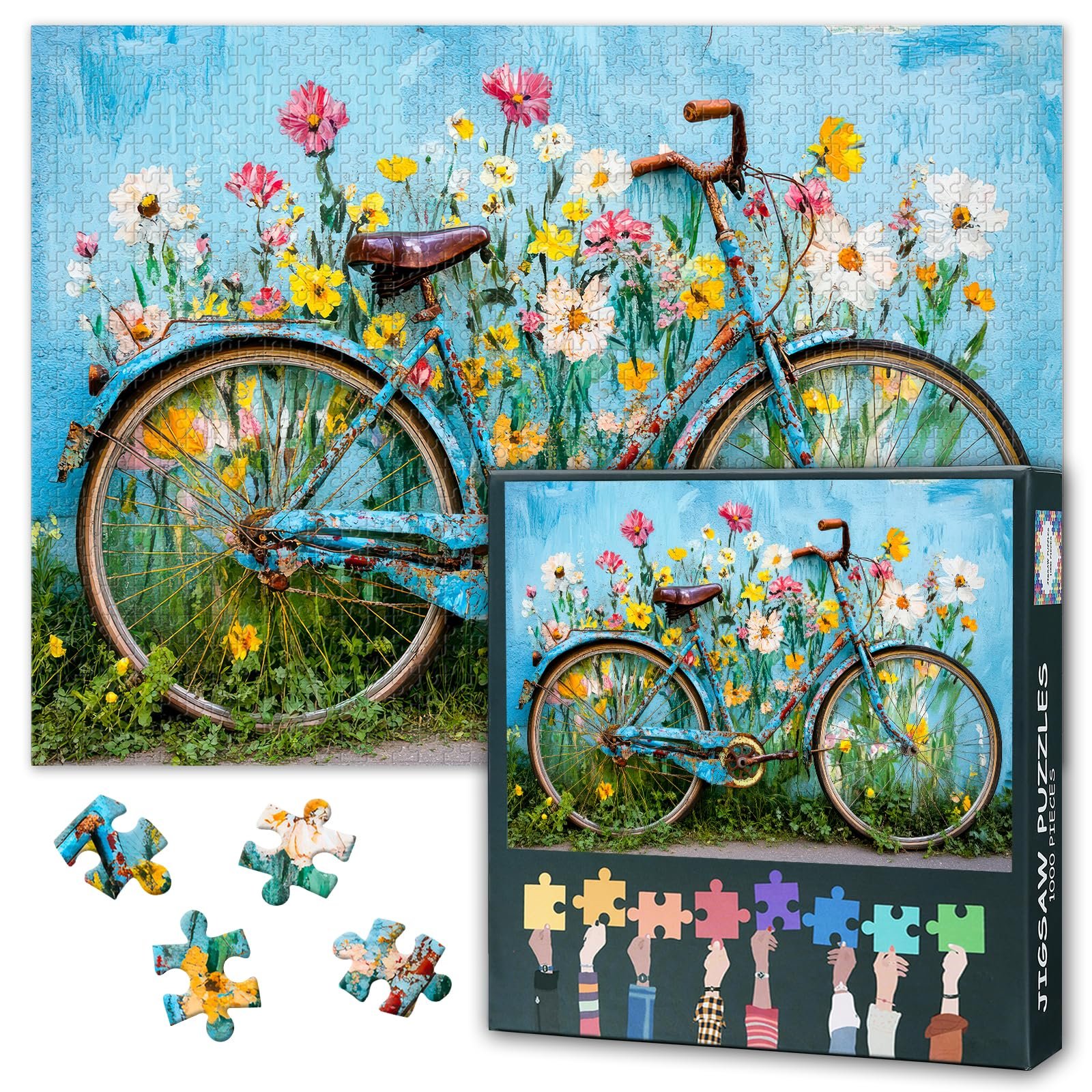 Пазл Vintage Bicycle 1000 елементів 70 x 50 см, фото №1