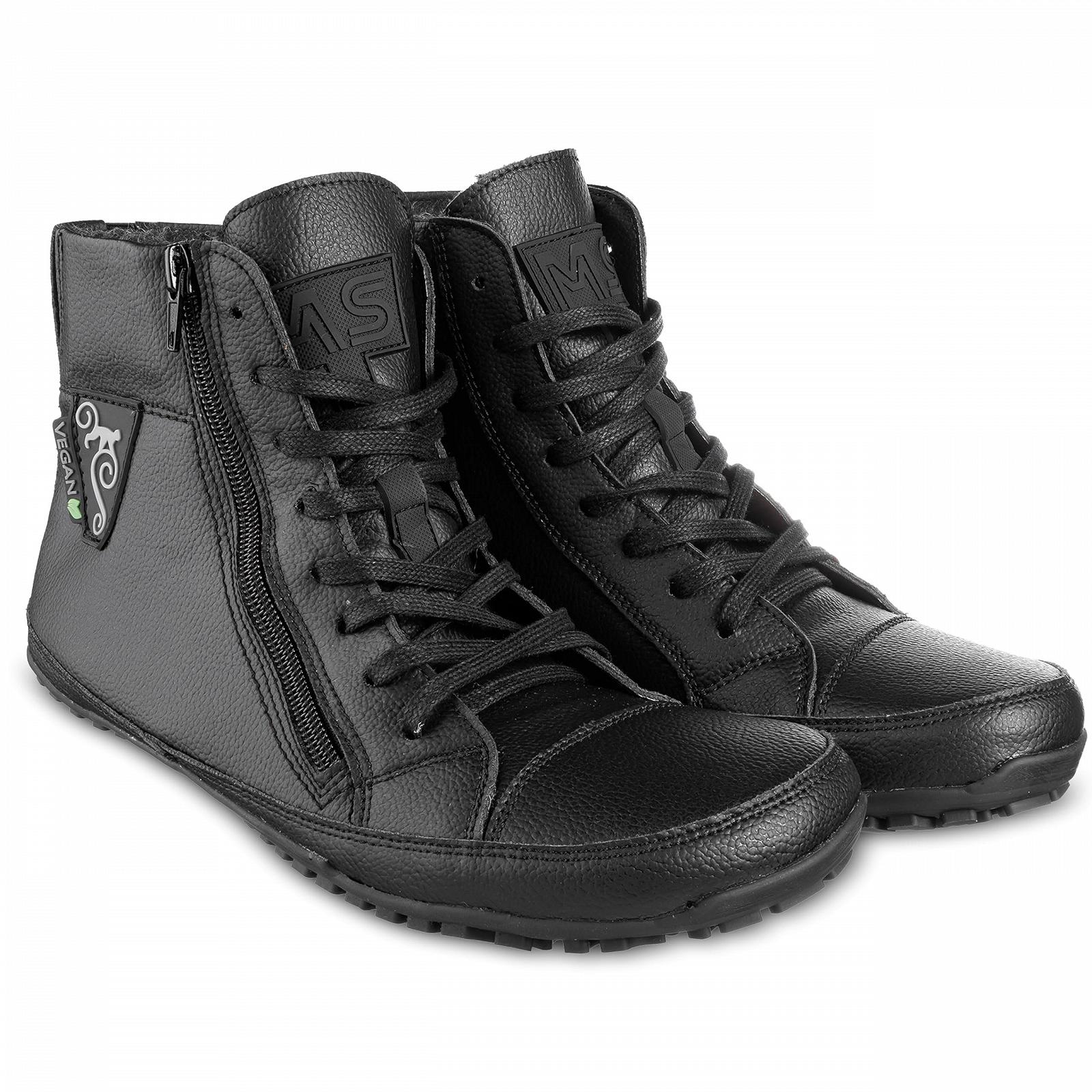 Ботинки Magical Shoes Alaskan Lined Barefoot мужские и женские кожаные на шнуровке, фото №1