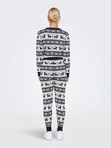 Штаны ONLY Xmas Comfy Snowflake synthetic.ua - Фото 1