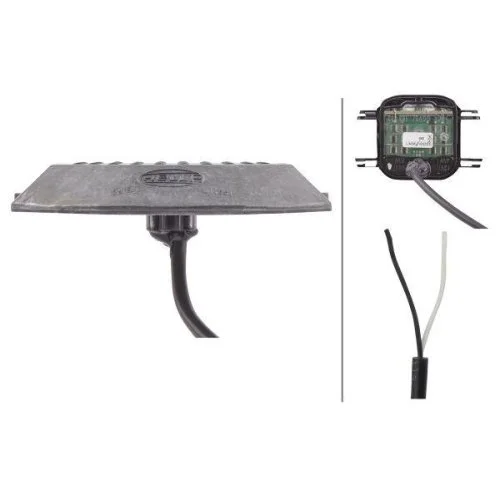 Указатель поворота HELLA 2BA 009 204-051 для DAF SCANIA CARNEHL гидроборт задний, фото №2 Указатель поворота HELLA 2BA 009 204-051 для DAF SCANIA CARNEHL гидроборт задний, фото №2