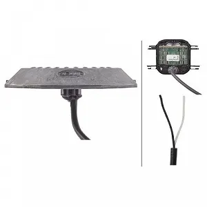 Указатель поворота HELLA 2BA 009 204-051 для DAF SCANIA CARNEHL гидроборт задний synthetic.ua - Фото 1