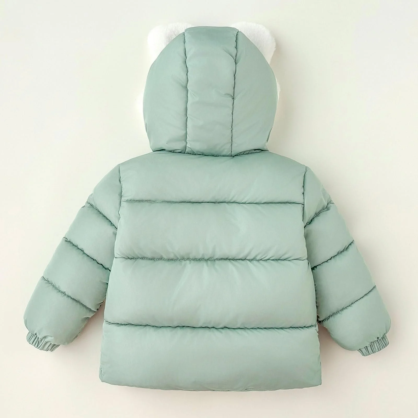 Детская зимняя куртка с подкладкой, длинный рукав, теплая, толстая, зимняя парка с капюшоном, милая зимняя куртка, легкая внешняя пуховая куртка с наполнителем, фото №4 Детская зимняя куртка с подкладкой, длинный рукав, теплая, толстая, зимняя парка с капюшоном, милая зимняя куртка, легкая внешняя пуховая куртка с наполнителем, фото №4