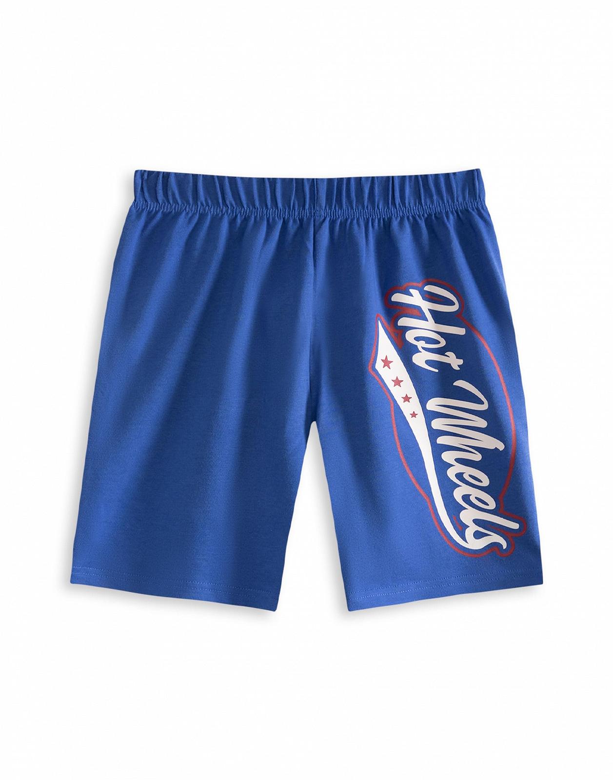 Комплект піжам Hot Wheels Retro Badges з короткими рукавами та шортами, різнокольоровий, фото №4