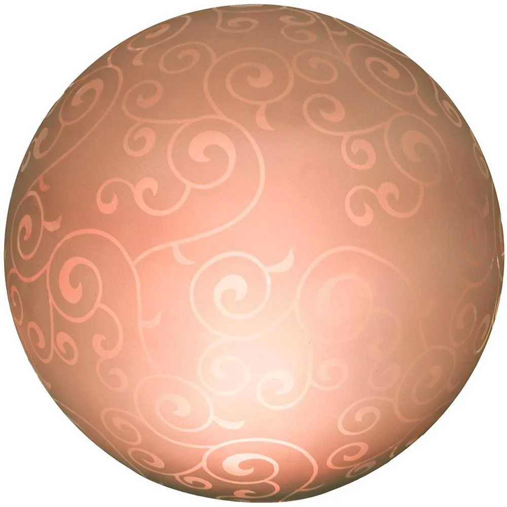 Настільна лампа Sphere Glass Shade Purple Ornamental LED 4 Вт 430 Лм E14 Purple, фото №2