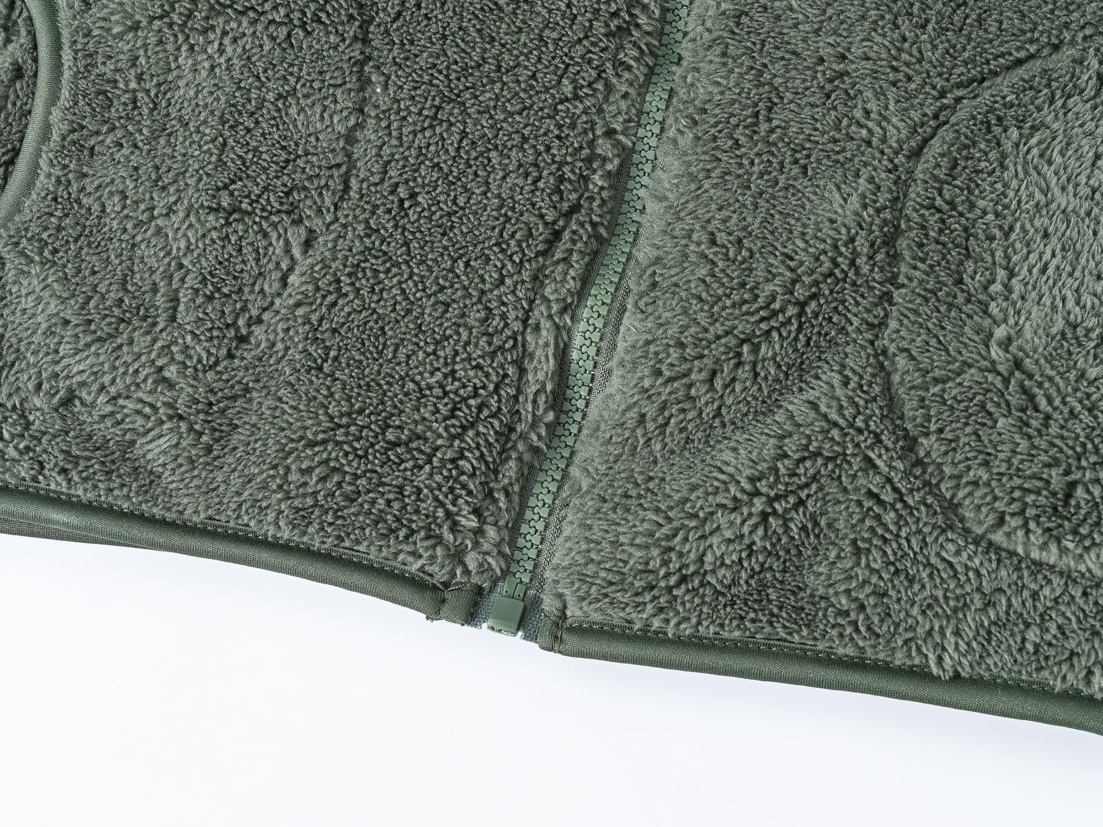 Куртка однотонная для детей среднего и старшего возраста Generisch с карманами, высоким воротником, длинными рукавами, без капюшона, флисовая, фото №7 Куртка однотонная для детей среднего и старшего возраста Generisch с карманами, высоким воротником, длинными рукавами, без капюшона, флисовая, фото №7