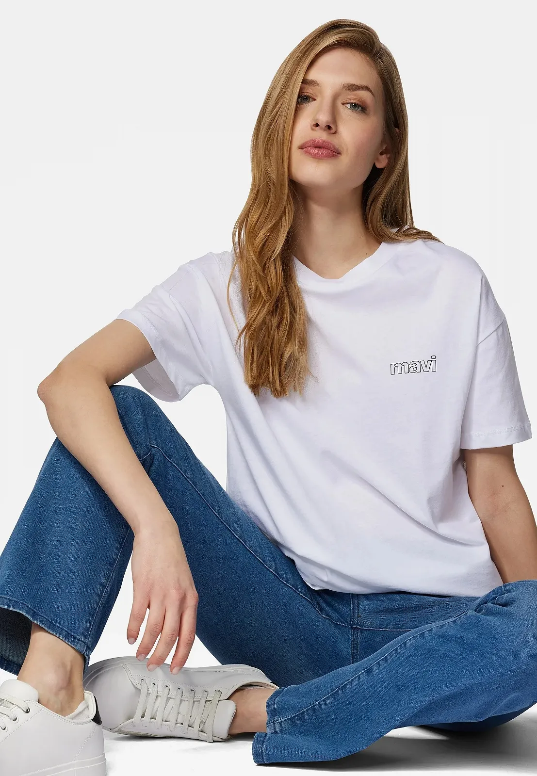 Женская футболка MAVI Short Sleeve Top White - XS, фото №4 Женская футболка MAVI Short Sleeve Top White - XS, фото №4