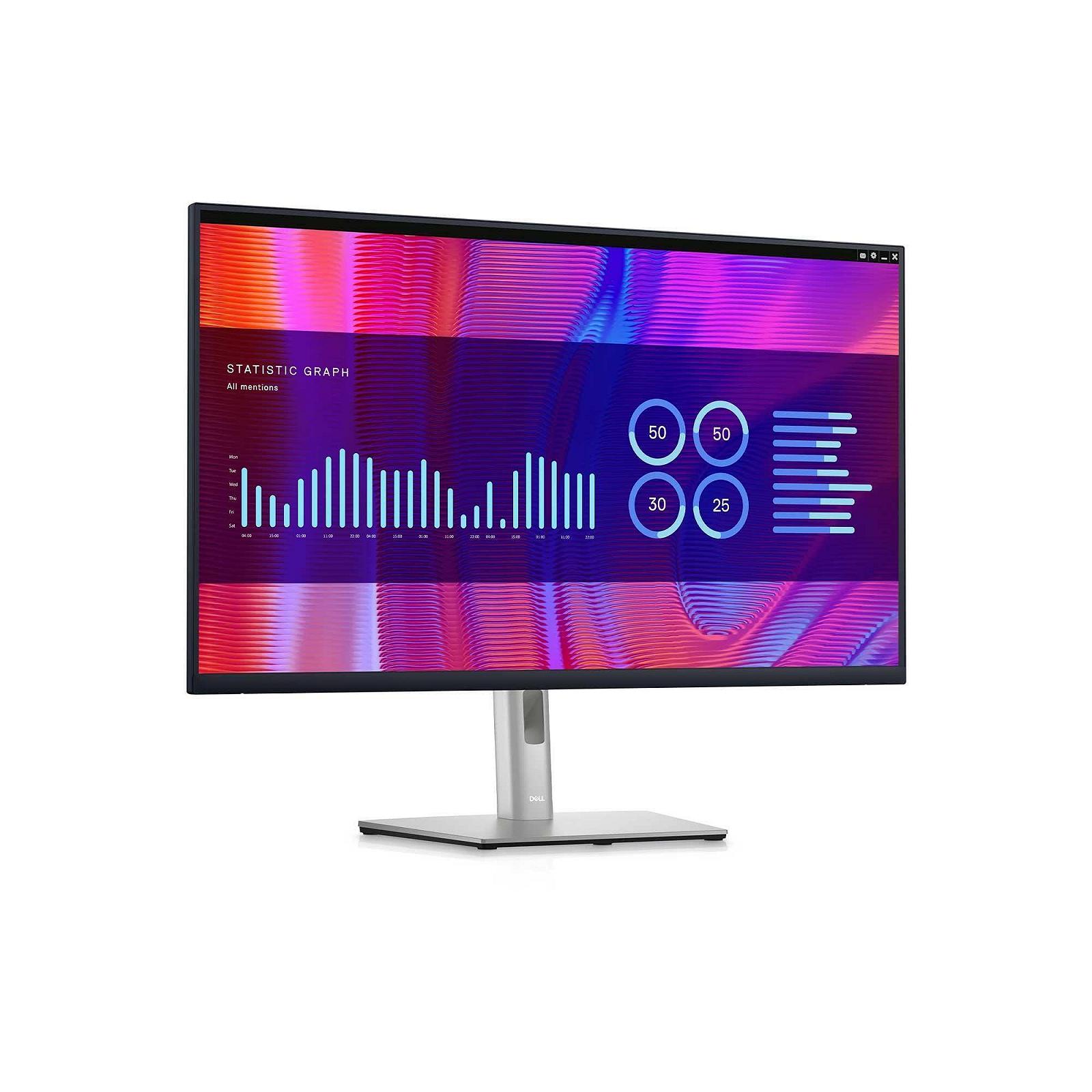 Монітор Dell P3223DE 31.5 дюймів QHD (2560 x 1440), 60Hz, IPS, 5мс, 99% sRGB, USB-C, 2x DisplayPort, HDMI, 4x USB, Чорний, фото №2