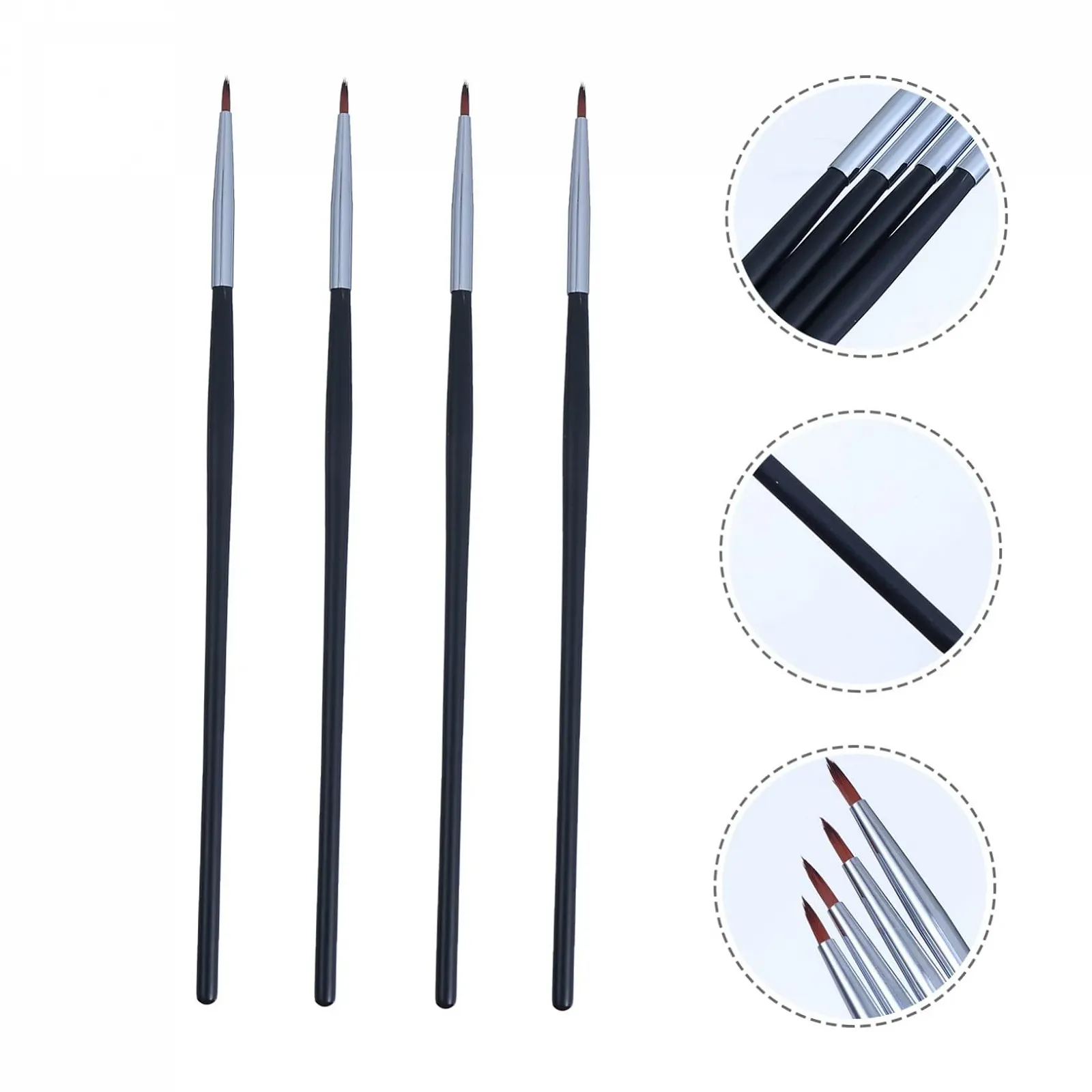 Набор кистей для подводки глаз, фото №3