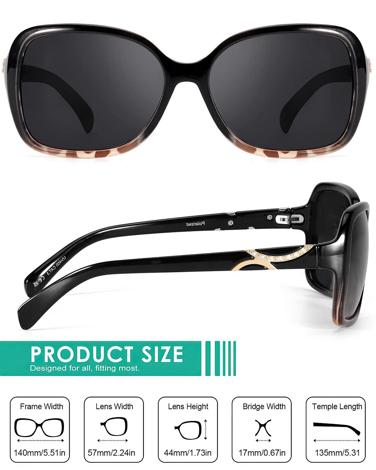 Поляризовані сонцезахисні окуляри вінтажні SIPHEW великі поляризаційні, фото №5