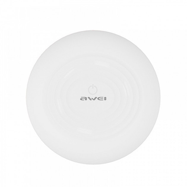 Бездротова зарядка з підсвітом 7 кольорів 10W COLOR Awei W7 WIRELESS CHARGE, фото №6 Бездротова зарядка з підсвітом 7 кольорів 10W COLOR Awei W7 WIRELESS CHARGE, фото №6