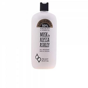 Гель для душа и пена для ванны Alyssa Ashley MUSK Limited Edition 750 мл - Фото 1
