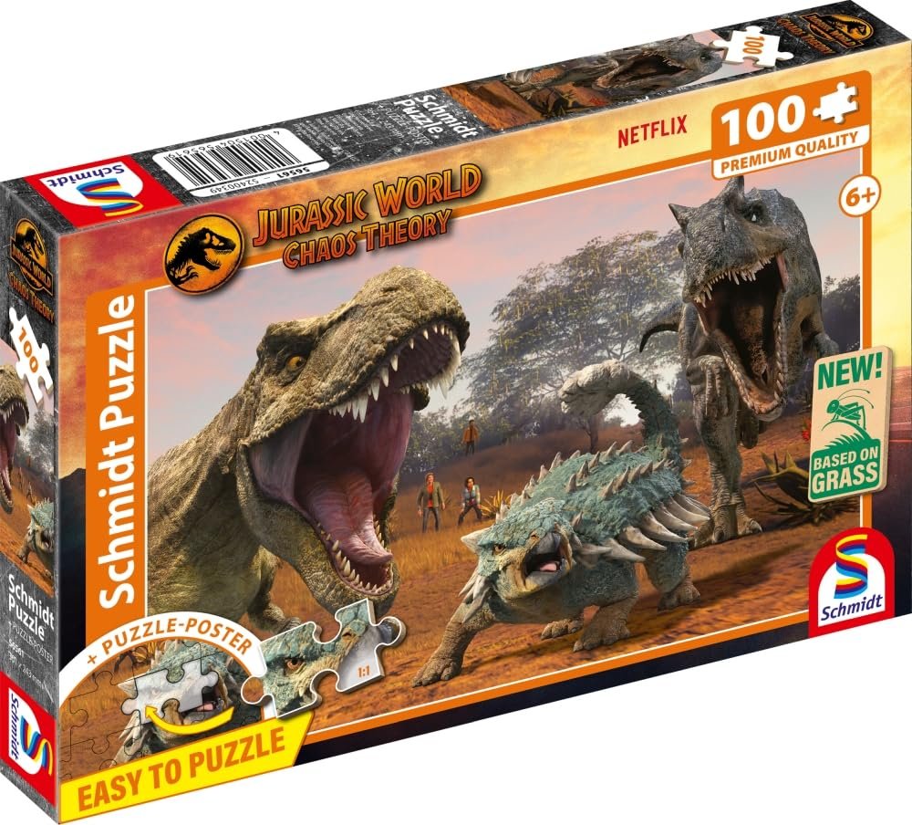 Пазл детский Schmidt Spiele 56561 Jurassic World, A New Era 100 деталей из травяного картона, фото №5