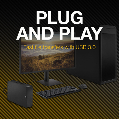 Внешний жесткий диск 3.5" 8TB Expansion Desktop Seagate STKP8000400, фото №2